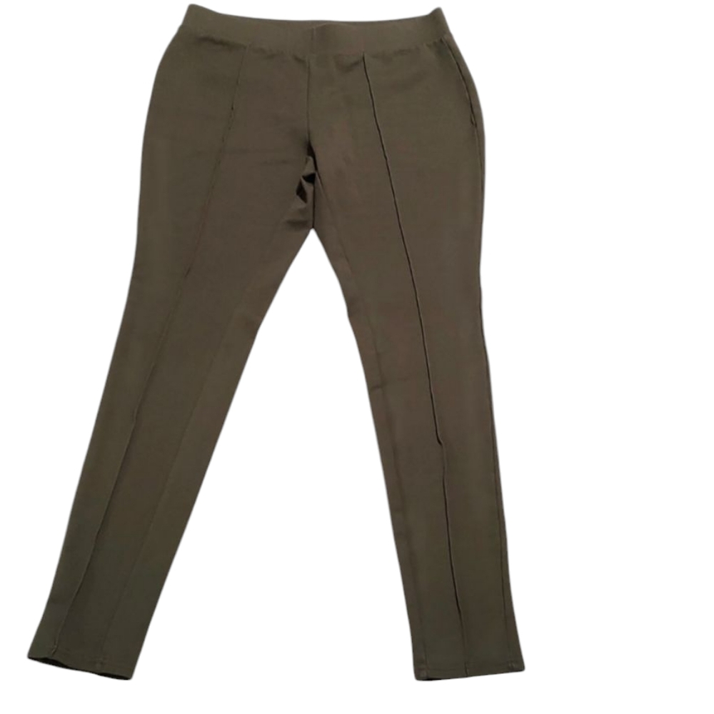 Army Green Premise Ponte Leggings sz Medium